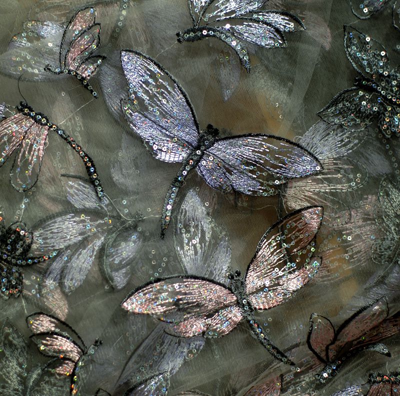 Dragonfly Sewing Fabric 2m length 150cm wide DIY Textiles Craft