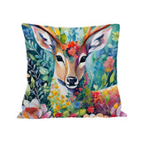 Woodland Deer Cushion Cover