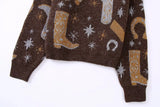 Boot Scooting Babe Knit Sweater Jumper