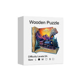 Book Adventures Unique Shape Wooden Jigsaw Puzzles