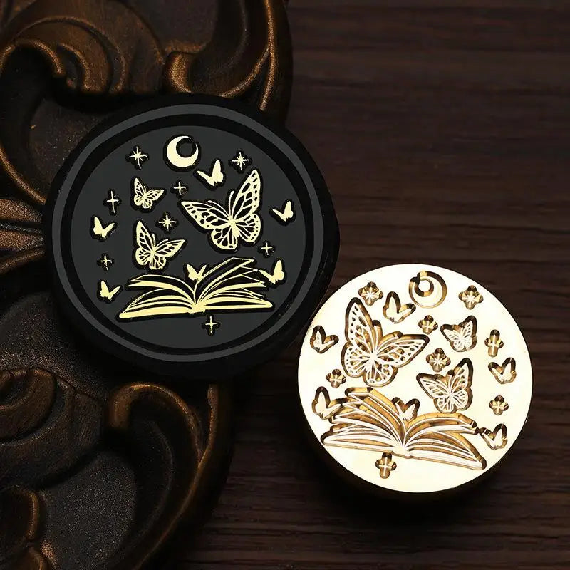 Insect Shaped Wax Seal Stamps Copper Head Embossed Sealing Stamp For DIY Cards Scrapbooking Wedding Invitation Decor ﻿