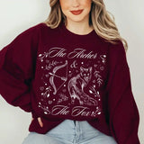 The Archer and the Fox Print Unisex Sweater Once Upon A Broken Heart Sweatshirt