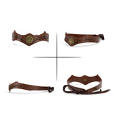 Embellished Medieval Forestcore Faecore Headpieces and Accessories Maple Leaf Deer