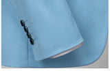 Mens Tuxedo Three Piece Suit Blazer with Trousers and Vest