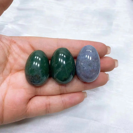 30MM Mini Stone Egg Natural Crystal