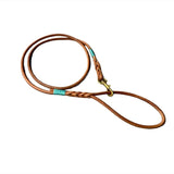 Handmade Genuine Leather Small Dog Leash Pet Accessories
