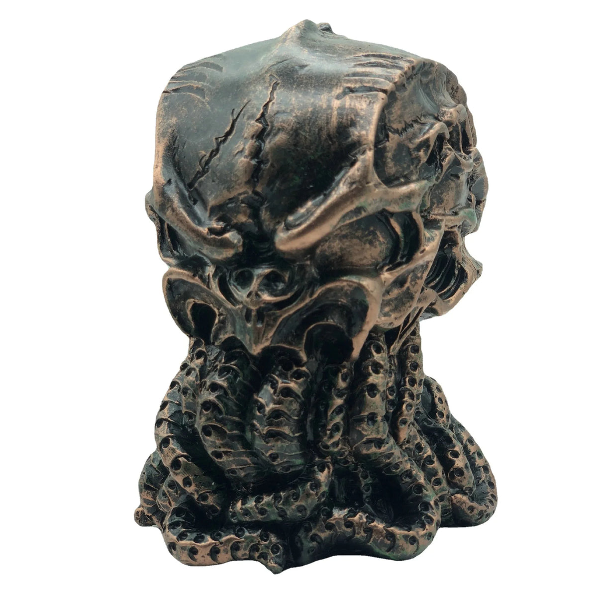 Cthulhu Mythical Resin Skull Figurine Home Library Decor Desktop Bookshelf Accessories