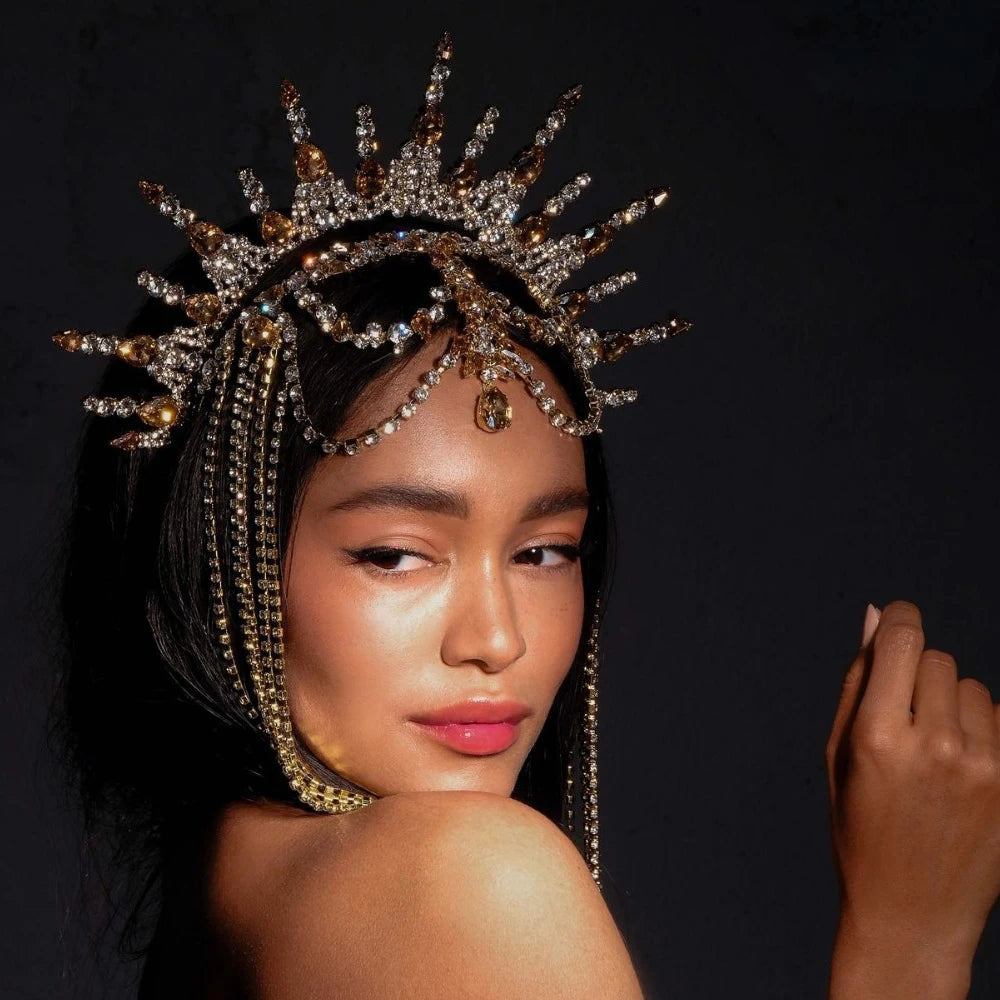 Goddess of Party Hairband Halo Crown Performance Headpiece