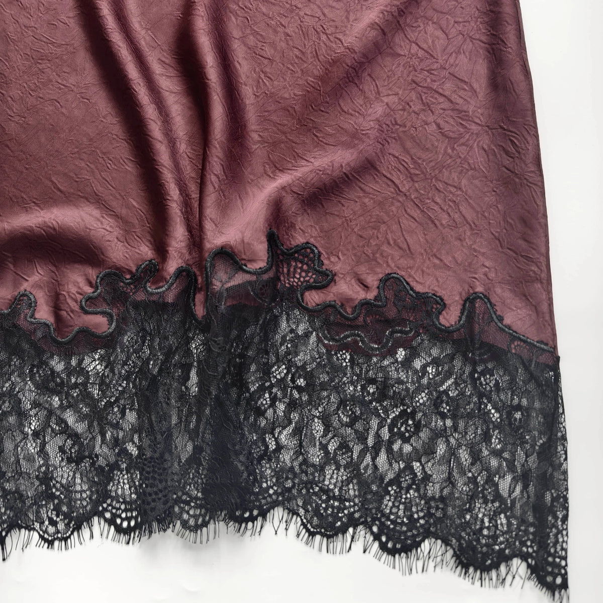 90s Lace Slip Dresses Vintage Silky Deep V-neck Dainty Punk Rock Grunge