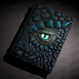 Dragon's Eye Embossed Resin Notebook A5 Journal