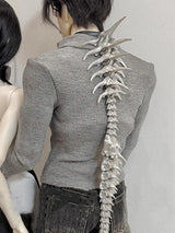 Giant Dragon Spine Punk Gothic Accessory Halloween Costume