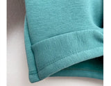 Plush Girls Ballet Wrap Tops Long Sleeve Dance Warm Up Sweater