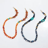 Resin Acrylic Glasses Chain Funky Sunglasses Accessories
