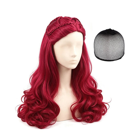 Descendants Cosplay Red Pink Chloe Kids Clothes Halloween Book Week Costumes