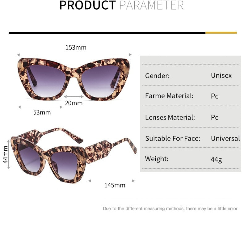Dame Tortoiseshell Cats Eye Sunglasses