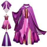 Hocus Pocus 2 Costume Girls Sanderson Sisters Children Sarah Witch Dress