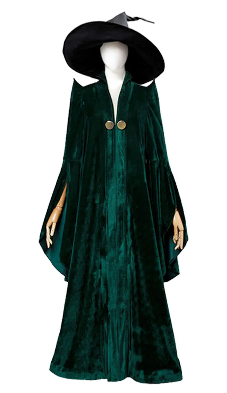 Professor Minerva McGonagall Hogwarts School of Witchcraft and Wizardry Halloween Costume