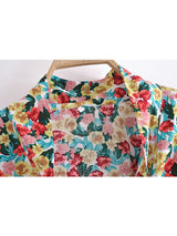 Ida's Floral Kimono Wrap Top