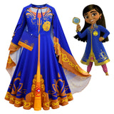 Mira Royal Detective Kids Cosplay Girl Fancy Dress Halloween Gown And Cloak Costume