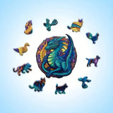 Dragon King Wooden Jigsaw Puzzle
