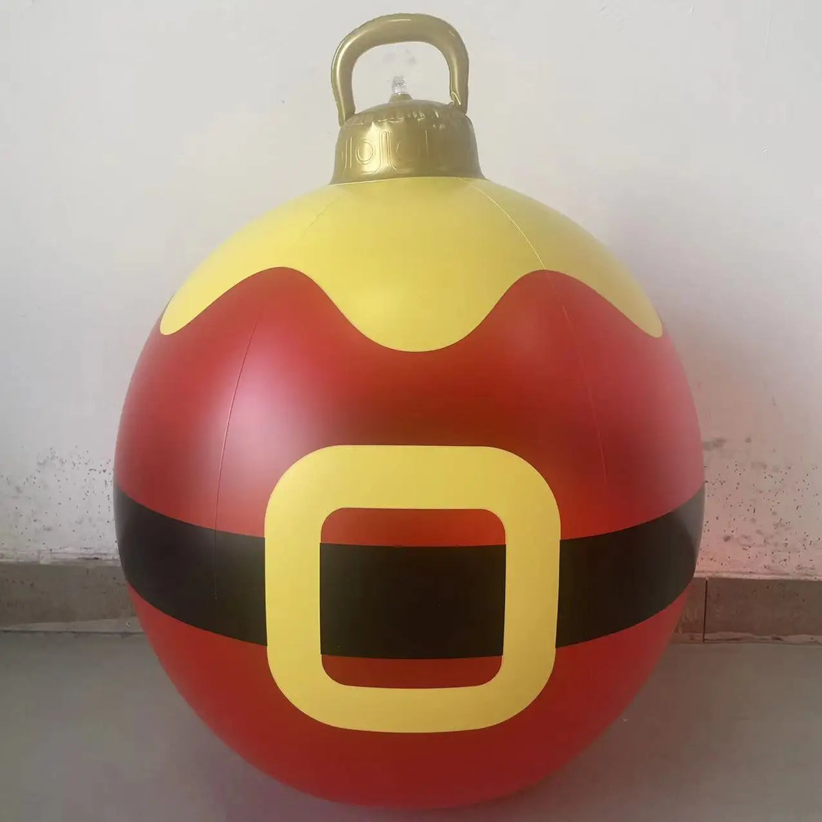 60cm Outdoor Christmas Inflatable Baubles PVC Giant Xmas Balls Decorations Toy Ball