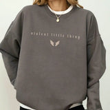 Violent Little Thing Sweater Iron Flame Sweatshirt Fourth Wing Pullovers Jumper