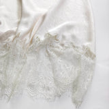 90s Lace Slip Dresses Vintage Silky Deep V-neck Dainty Punk Rock Grunge