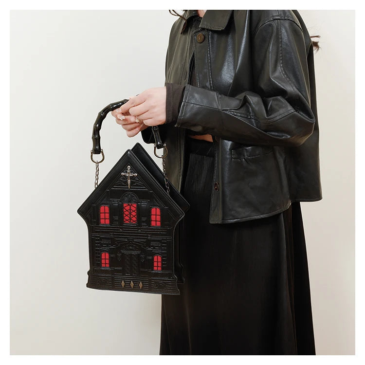 Haunted House Crossbody Bag