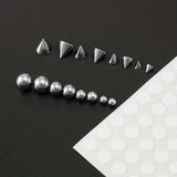 Fake Piercing Stickers Eyebrow Belly Nose Ring Lip Stud Earring Dermal Anchor Faux Body Jewellery