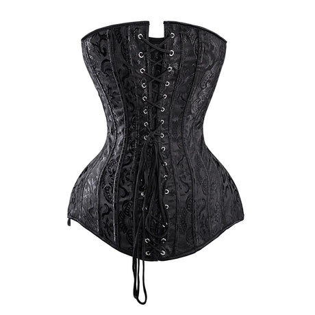Extra Long Jacquard Corset