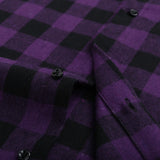 Woodsman Slim-fit Brushed Flannel Plaid Shirts 13 Colours
