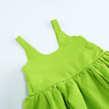 Tinkerbell Dress Girls Costumes Green Fairy