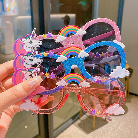 Children's Unicorns and Rainbows Sunglasses
