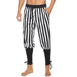 Pirate Pants Halloween Costume Striped Trousers