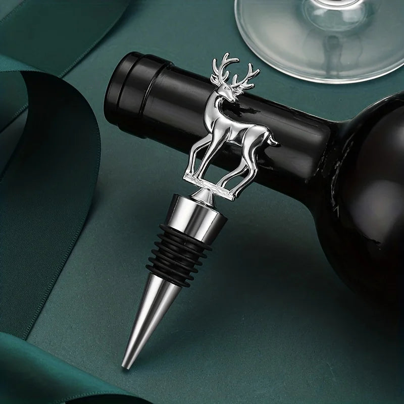 Christmas Reindeer Wine Stopper