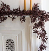 Artificial Foliage Black Hanging Vine Gothic DIY Fake Plant For Halloween Decoration