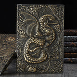 Flying Dragon Embossed Notebook