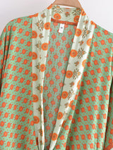 Marigold Boho Kimono Wrap Top