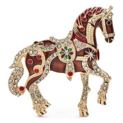 Carnival Horse Brooches