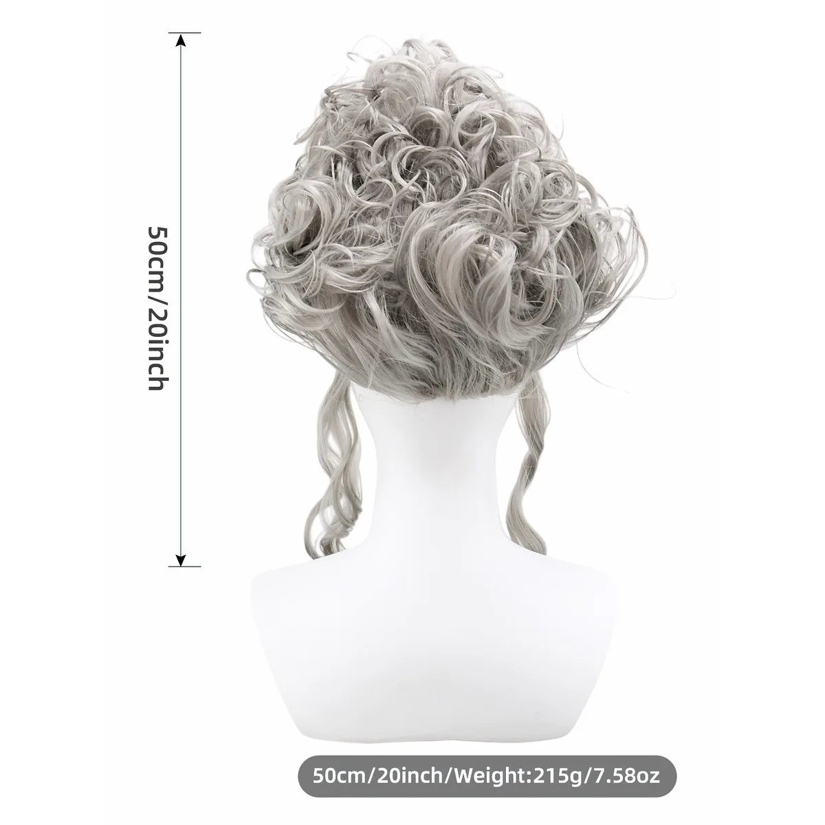 Pink Fluffy High-Top Cosplay Wig Queen's Hairstyle with Feather Flowers