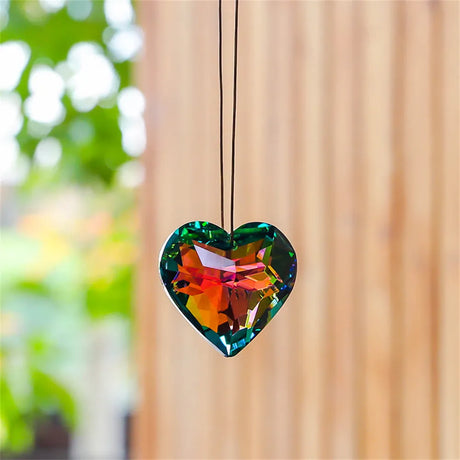 45mm Hanging Heart Sun Catcher Prism Rainbow Maker