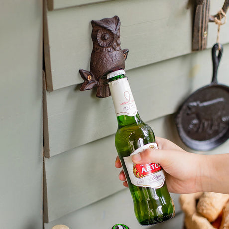 Woodland Owl Cast Iron Bottle Opener