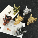 Dragon Head Metal Bookmarks for Book Lovers