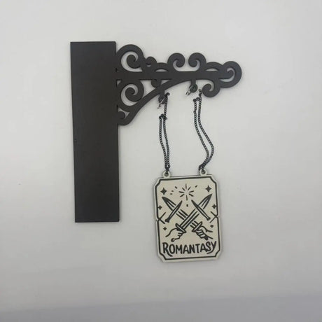 Bookshelf Decor Literary Hangable Signs Gifts for Book Lovers