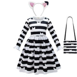 Cat Gabby Doll Striped Fancy Dress Halloween Cosplay Book Week Children's Costume