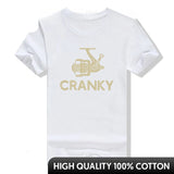 Cranky Men's T-Shirt Fisherman Tee Crankbait Fishing Lure