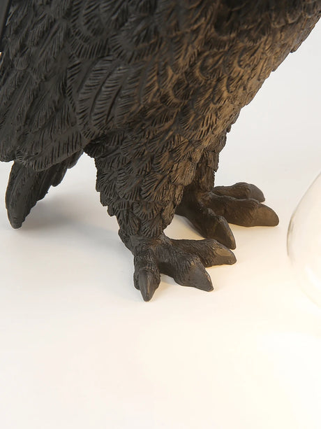 Owl Table Lamp Dark Academia Home Decor