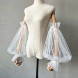 Puff Tulle Arm Sleeves