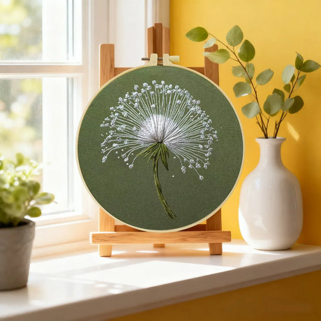 Dandelion DIY Embroidery Kit for Beginners