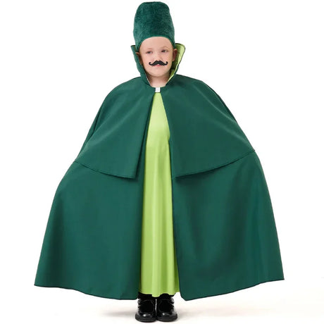 Wizard of Oz Soldier Halloween Costumes Kids Book Week Character Costume Bearded Guard Set Uniform Stage Performance Costume Sets